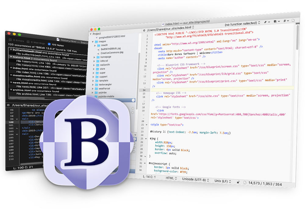 BBEdit для Мак