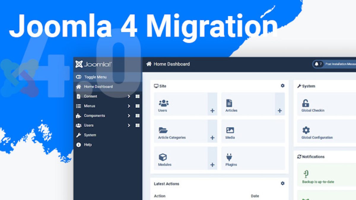 Обновление Joomla 3 на Joomla 4 (миграция)