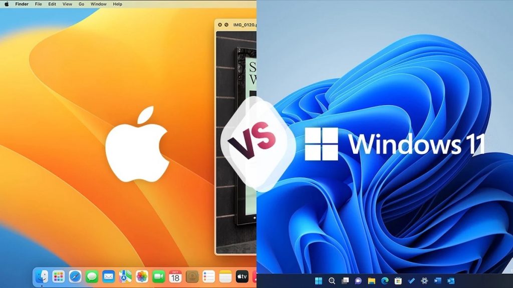 Windows против macOS
