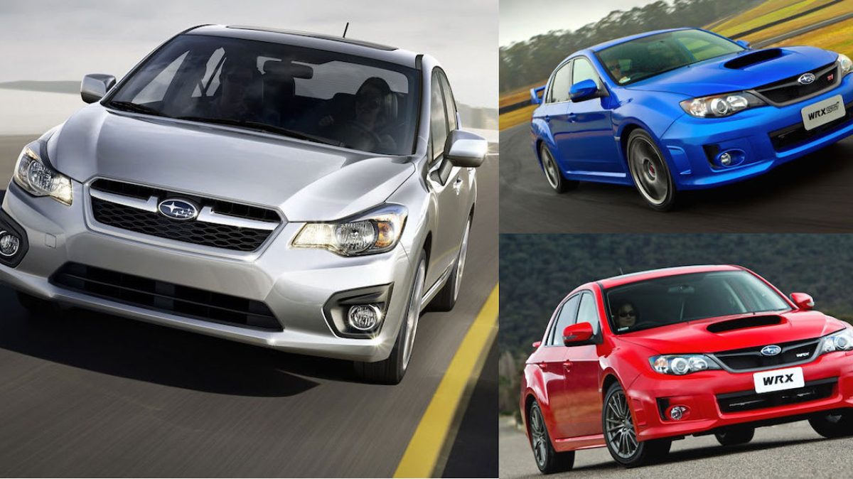 Весь модельный ряд Subaru Impreza. Обзор версий по году выпуска