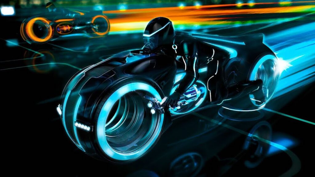 Мотоцикл из фильма Трон